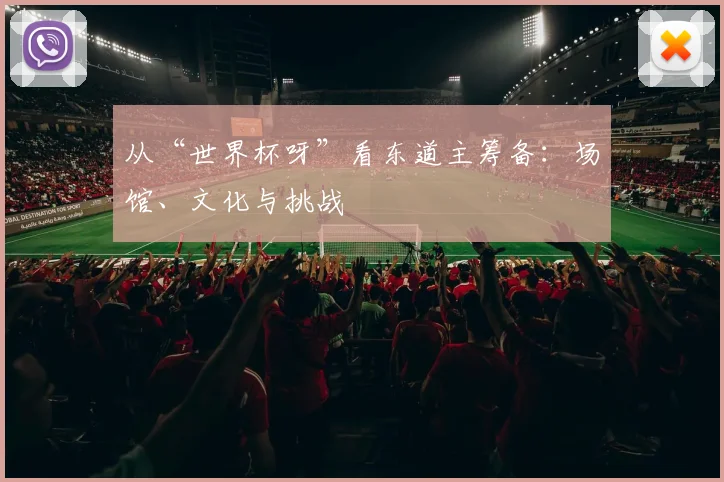 从“世界杯呀”看东道主筹备:场馆、文化与挑战