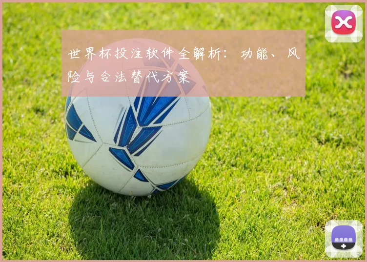 世界杯投注软件全解析:功能、风险与合法替代方案