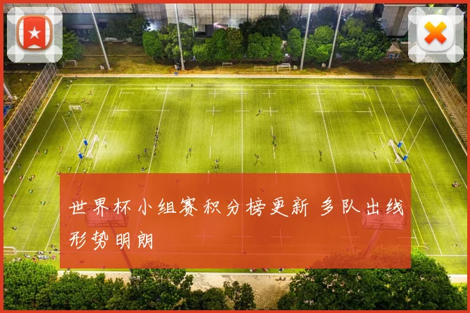 世界杯小组赛积分榜更新 多队出线形势明朗
